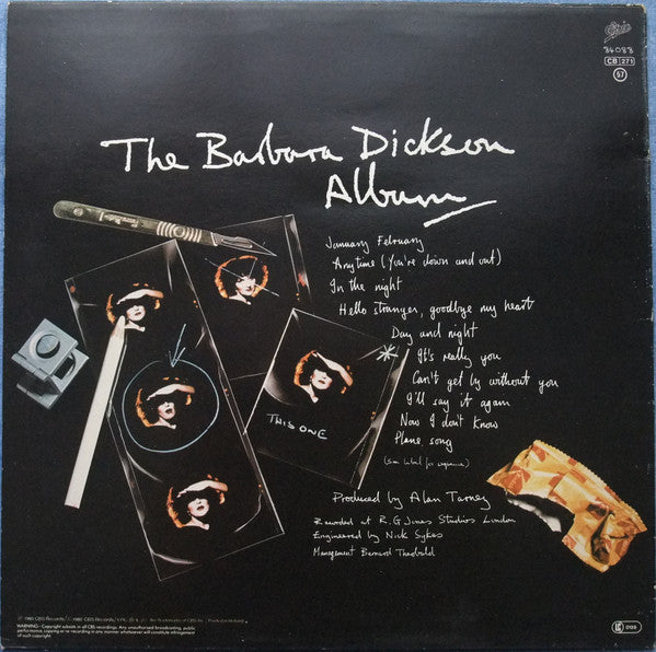 Barbara Dickson : The Barbara Dickson Album (LP, Album)
