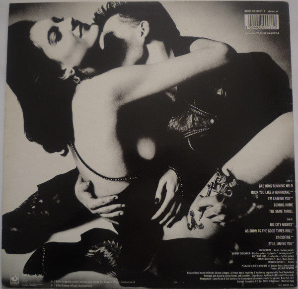 Scorpions : Love At First Sting (LP,Album)