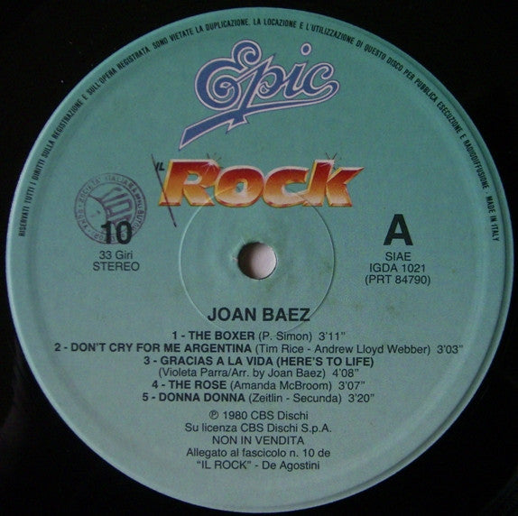 Joan Baez : Joan Baez (LP, Album, RE)