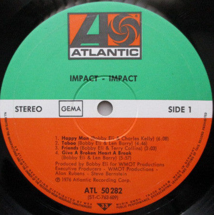 Impact (11) : Impact (LP, Album)