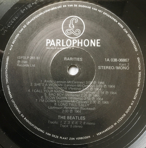 The Beatles : Rarities (LP, Comp)
