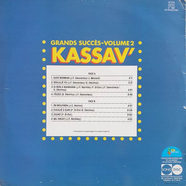 Kassav' : Grands Succès-Volume 2 (LP,Compilation)