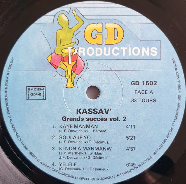 Kassav' : Grands Succès-Volume 2 (LP,Compilation)