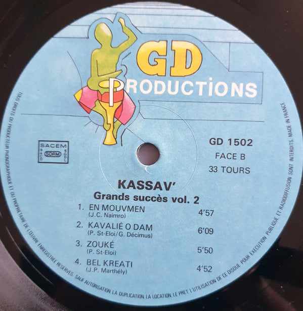 Kassav' : Grands Succès-Volume 2 (LP,Compilation)