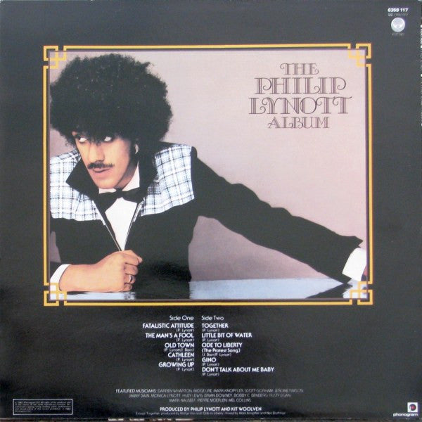 Philip Lynott* : The Philip Lynott Album (LP, Album)