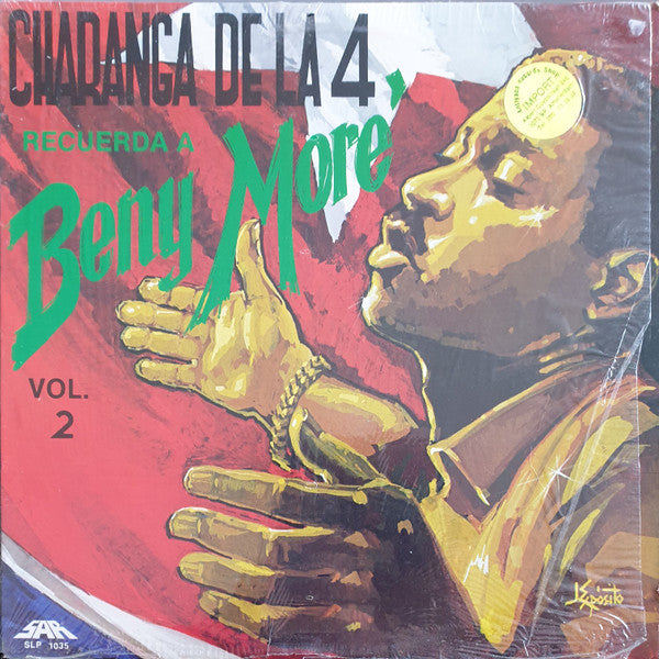 Charanga De La 4 : Recuerda A Beny Moré Vol. 2 (LP, Album, RP)