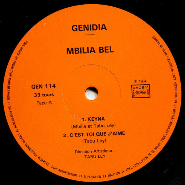 Mbilia Bel Et Tabu Ley* : Keyna Et Cadence Mudanda (LP, Album)