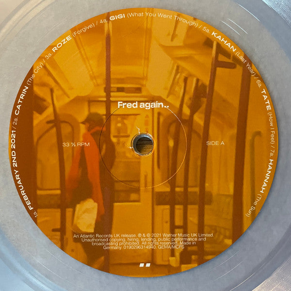 Fred again.. : Actual Life 2 (February 2 - October 15 2021) (LP,Album)