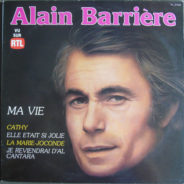Alain Barrière : Ma Vie (LP, Comp)