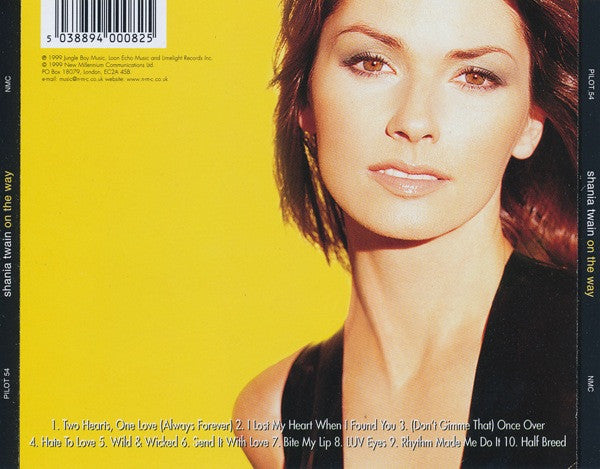 Shania Twain - On The Way (The Limelight Recordings Produced By The Legendary Paul Sabu - 1989) (CD, Album) - De Platen Aap – Vinylwinkel in Brielle & online webshop voor muziekliefhebbers