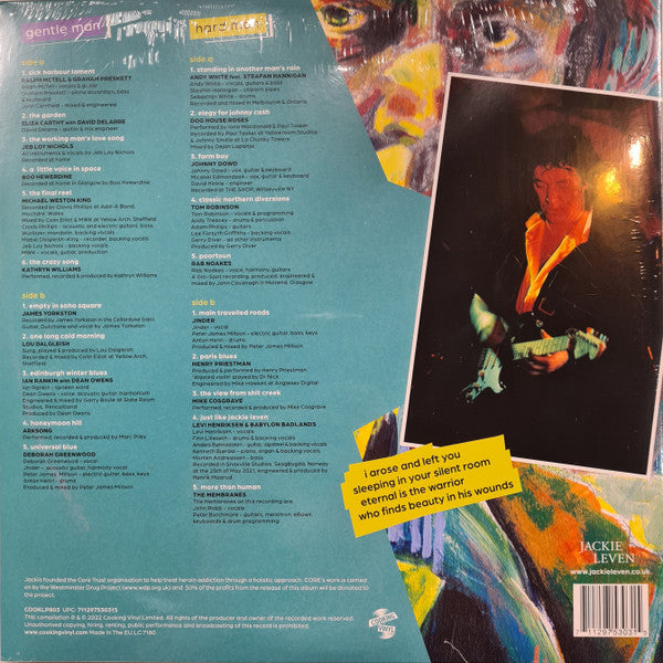 Various - The Wanderer - A Tribute To Jackie Leven (2xLP, Comp, blu) - De Platen Aap – Vinylwinkel in Brielle & online webshop voor muziekliefhebbers