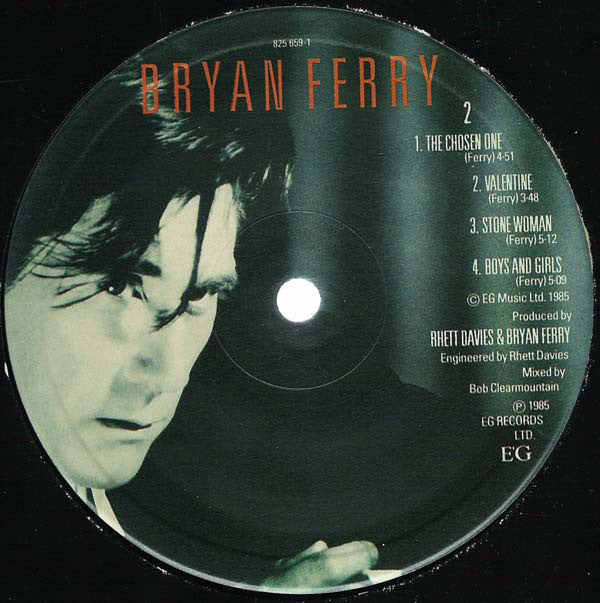 Bryan Ferry : Boys And Girls (LP, Album)