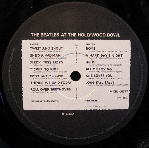 The Beatles : The Beatles At The Hollywood Bowl (LP, Album)