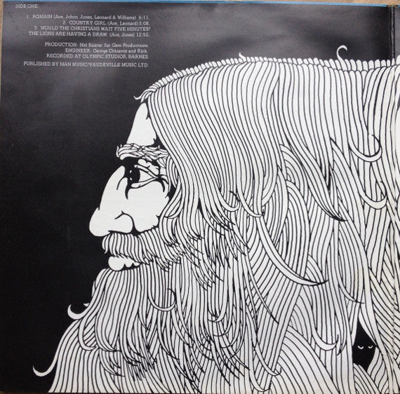 Man : Man (LP, Album, Tex)