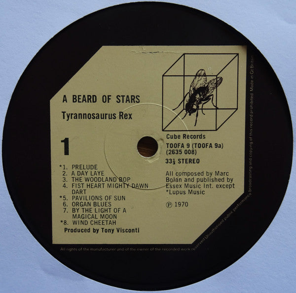 Tyrannosaurus Rex : A Beard Of Stars / Unicorn (LP, Album, RE + LP, Album, RE + Comp)