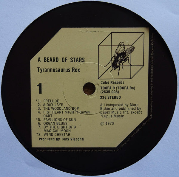 Tyrannosaurus Rex : A Beard Of Stars / Unicorn (LP, Album, RE + LP, Album, RE + Comp)