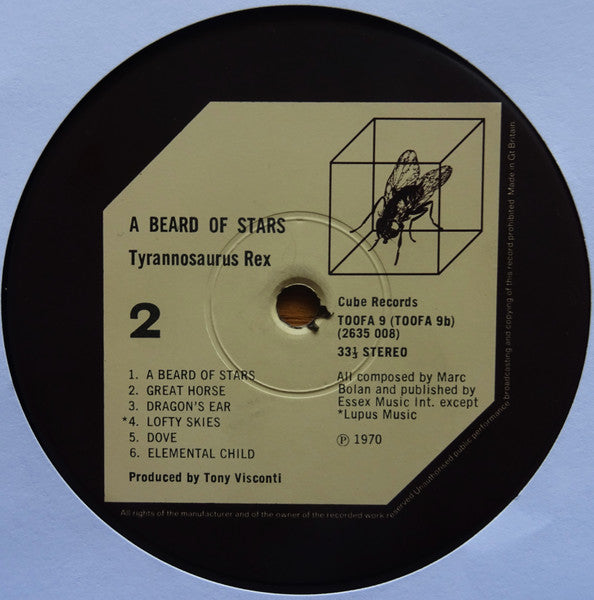 Tyrannosaurus Rex : A Beard Of Stars / Unicorn (LP, Album, RE + LP, Album, RE + Comp)