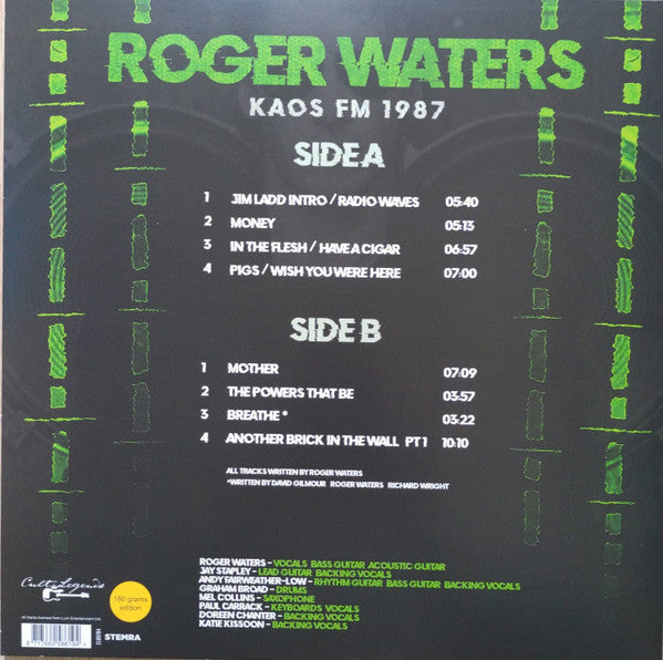 Roger Waters : KAOS FM 1987 (LP, Unofficial, 180)