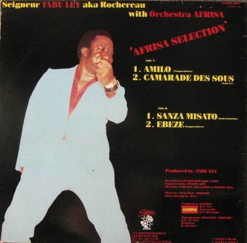Tabu Ley* : Afrisa Selection (LP, Album)