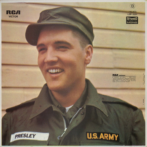 Elvis Presley Et Jordanaires, The : Elvis Is Back! (LP,Album,Reissue,Stereo)