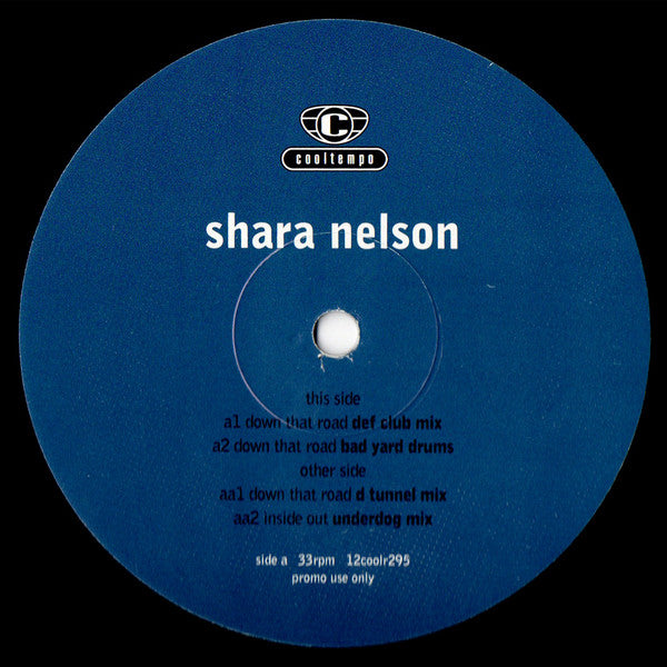 Shara Nelson : Down That Road / Inside Out (The David Morales, Frankie Knuckles And Underdog Remixes) (2x12", Ltd, Promo)