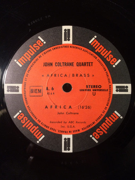 The John Coltrane Quartet : Africa / Brass (LP, Album, RE, Gat)