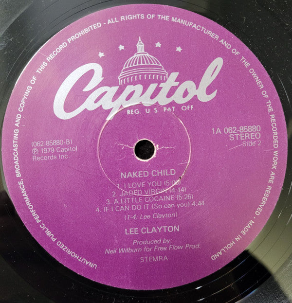 Lee Clayton : Naked Child (LP, Album)