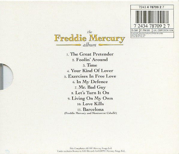 Freddie Mercury - The Freddie Mercury Album (CD, Comp, Ltd, S/Edition) - De Platen Aap – Vinylwinkel in Brielle & online webshop voor muziekliefhebbers