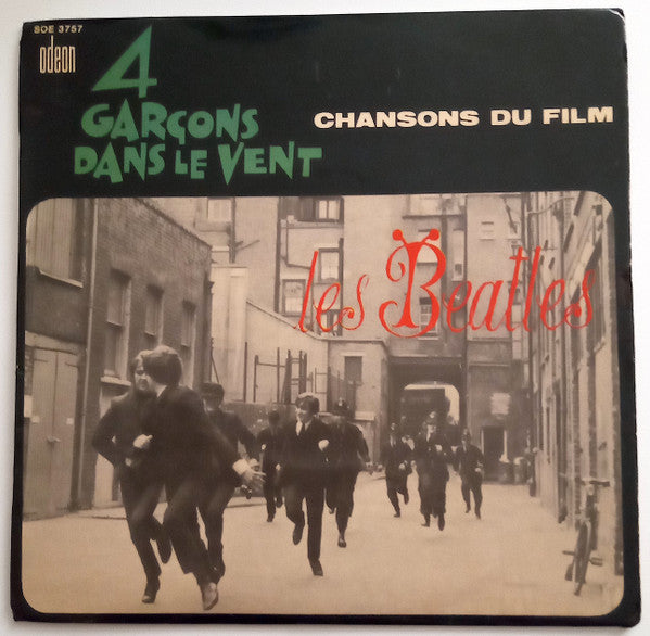 Les Beatles* : Chansons Du Film "4 Garçons Dans Le Vent" (7", EP)