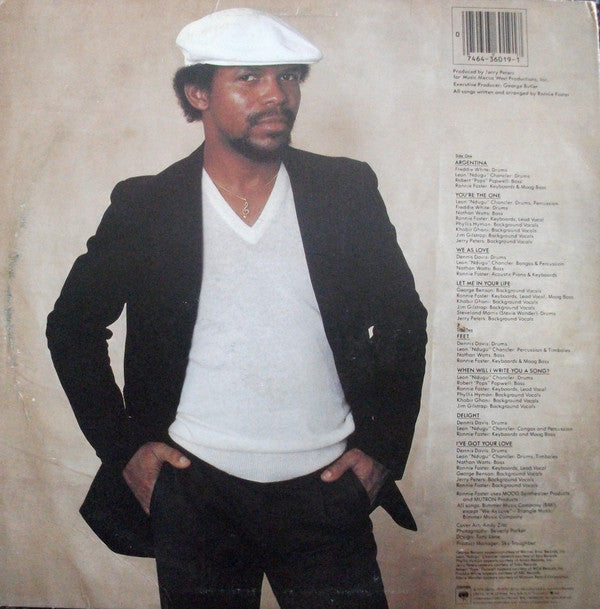 Ronnie Foster : Delight (LP,Album)