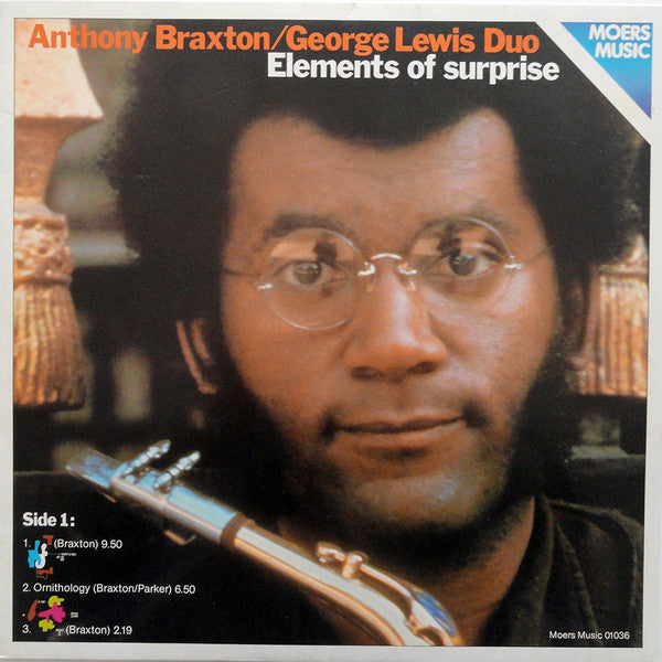Anthony Braxton/George Lewis Duo : Elements Of Surprise (LP, Album)