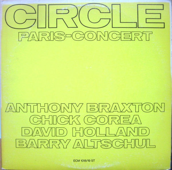 Circle (5) : Paris - Concert (2xLP, Album, Gat)