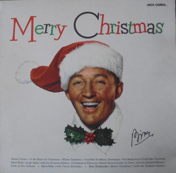 Bing Crosby : Merry Christmas (LP, Album, RE)