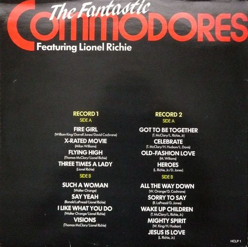 Commodores : The Fantastic Commodores (2xLP, Comp)