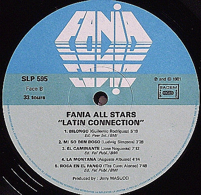 Fania All Stars : Latin Connection (LP, Album)
