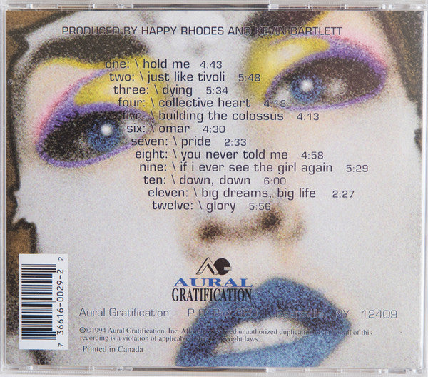 Happy Rhodes : Building The Colossus (CD, Album)