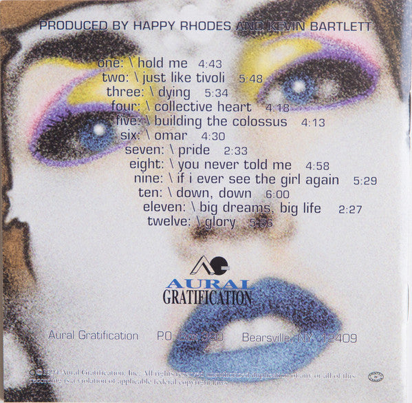 Happy Rhodes : Building The Colossus (CD, Album)