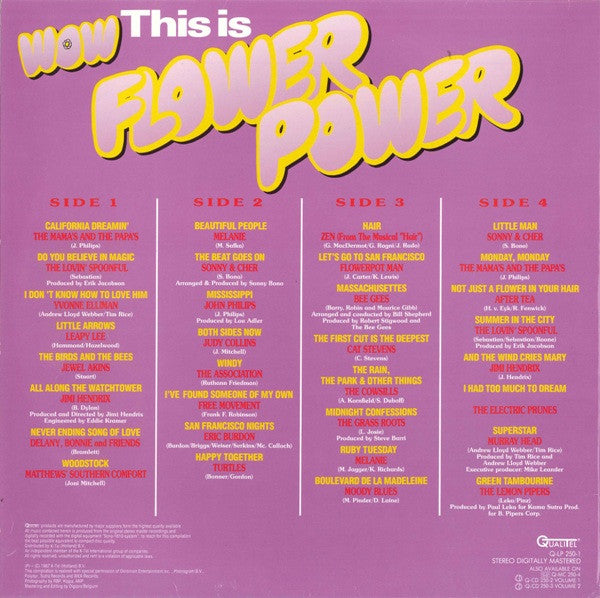 Various : Wow This Is Flower Power (2xLP, Comp)