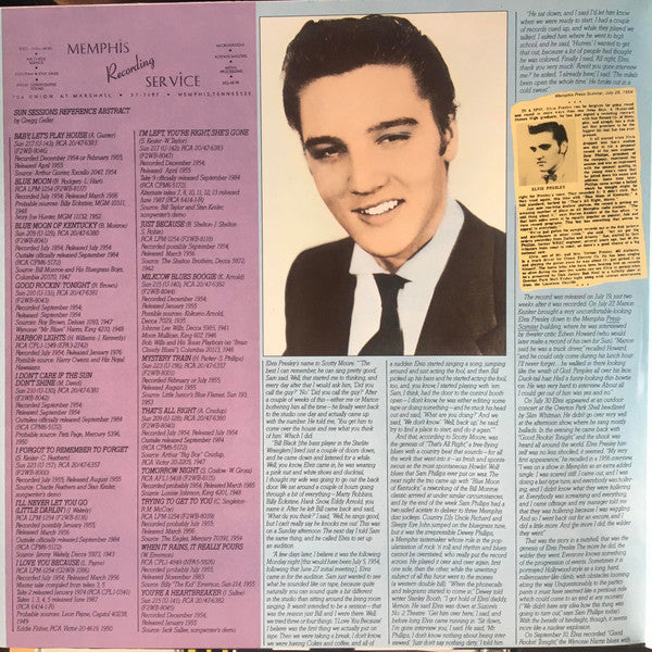Elvis Presley : The Complete Sun Sessions (2xLP, Comp)