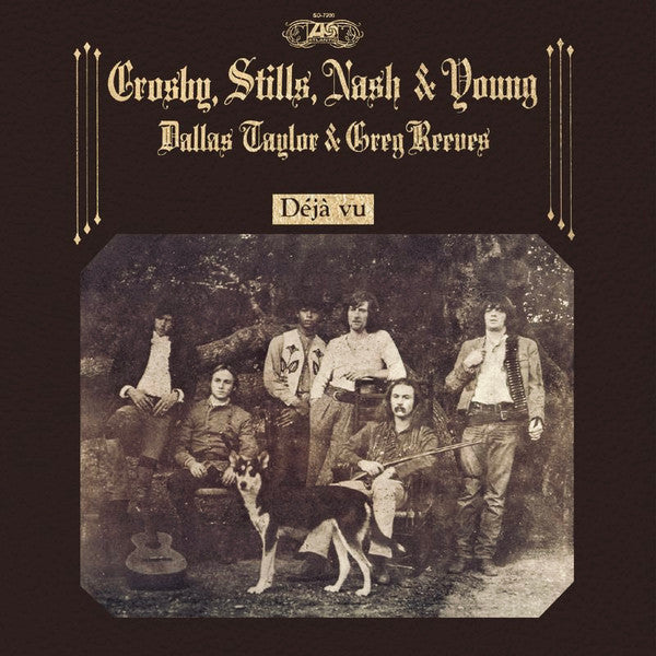 Crosby, Stills, Nash & Young : Déjà Vu (LP, Album, RE, RM, 200)