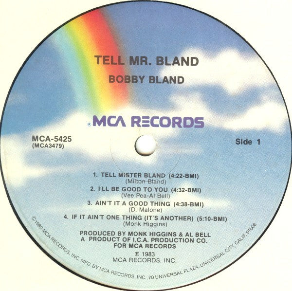 Bobby Bland : Tell Mr. Bland (LP, Album)