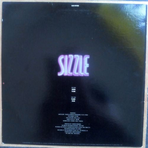 Sam Rivers : Sizzle (LP, Album)