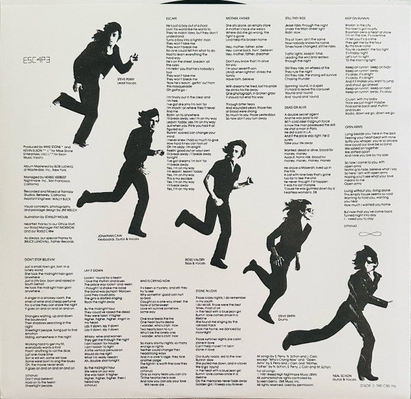 Journey : Escape (LP,Album,Reissue,Remastered,Special Edition,Stereo)