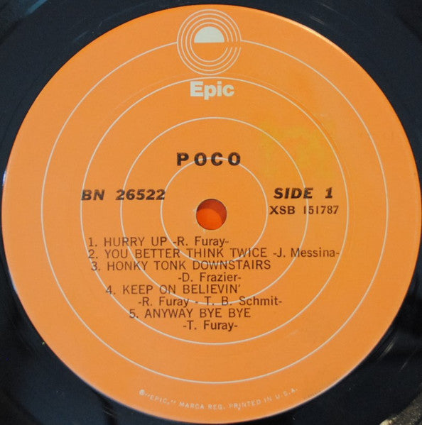 Poco (3) : Poco (LP, Album, RE, San)