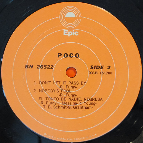 Poco (3) : Poco (LP, Album, RE, San)
