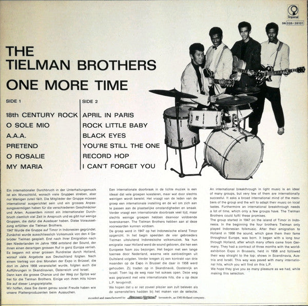 The Tielman Brothers* : One More Time (LP, RE)