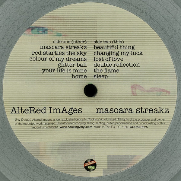 Altered Images : Mascara Streakz  (LP, Album, Ltd, Sil)