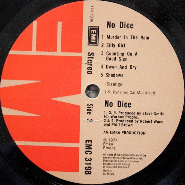 No Dice : No Dice (LP,Album)