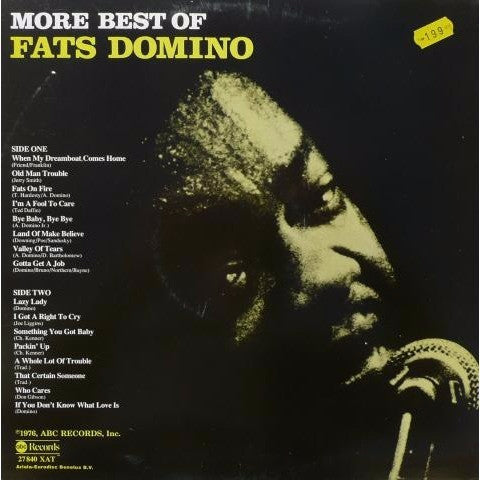 Fats Domino : More Best Of Fats Domino (LP, Comp)