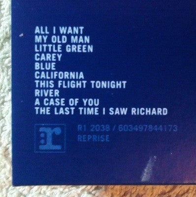 Joni Mitchell - Blue (LP, Album, RE, RM, 180) - De Platen Aap – Vinylwinkel in Brielle & online webshop voor muziekliefhebbers